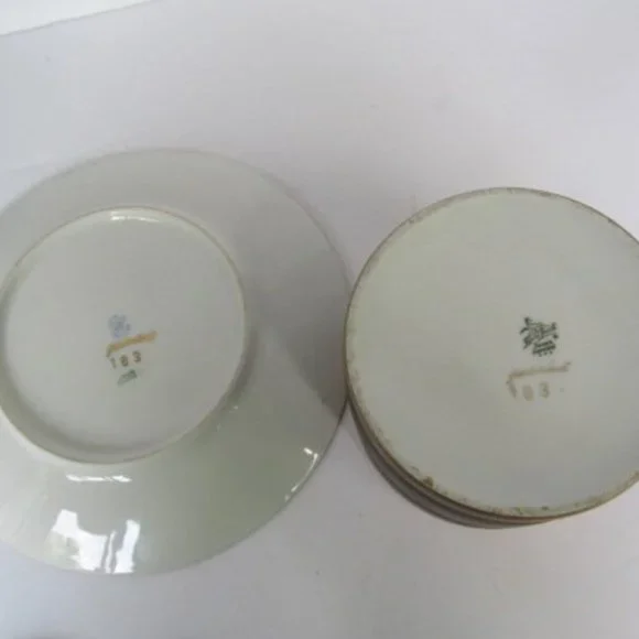 Romantic Gifts Extra Large Tea Cup and Saucer Hand Painted Bavaria Germany Gift - Picture 3 of 5